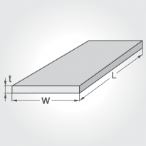 Steel sheet and plate dimension guide
